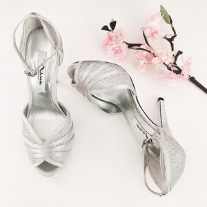 Nina Silver Glamour Sandals